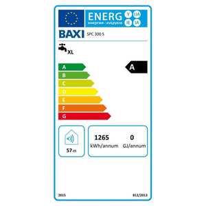 Chauffe-eau électrique à pompe à chaleur Baxi SPC 300 S ErP - Product Image 2