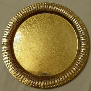 Juego de cocina de latón Juego de cena Kansa para el hogar Artículos de mesa de hotel Uso El último juego de cena de latón Cuenco diferente y cuchara y vajilla - Product Image 4