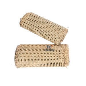 อ้อย Webbing ม้วนหวาย Caning วัสดุอ้อย Webbing ทอเปิดตาข่ายหวาย Webbing ธรรมชาติสําหรับขายส่ง - Product Image 3