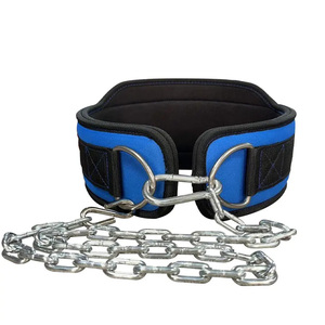 Cinturón de Levantamiento de Pesas Transpirable MESS SPORTS 2024 para Levantamiento de Pesas, Dominadas y Powerlifting con Cadena - Unisex, Caucho Natural y PVC - Product Image 3