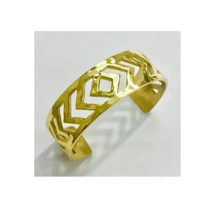 Latest Design High Quality Brass <b>Bracelet</b> Cuff Bangle Gold Plated Coin Charm <b>Bracelet</b> and Natural Craft Free Sample - Product Image 2