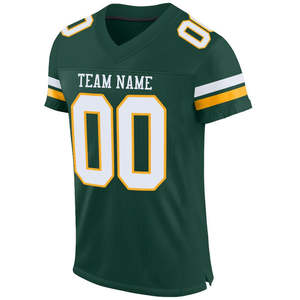 Camiseta de Fútbol Clásica de Secado Rápido de Primera Calidad, Jersey Americano Vintage, Uniforme Masculino, Colores Personalizados - Product Image 1