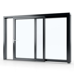 Fenêtres à cadre en aluminium en alliage d'aluminium de haute qualité Fenêtres coulissantes en verre insonorisées et thermoisolantes étanches à <span class=keywords><strong>double</strong></span> couche - Product Image 1