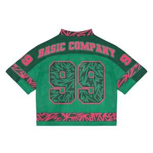 Nouveauté Maillot de sport en maille personnalisé avec nom et numéro Streetwear Maillot rétro en maille Coupe ample Maillot de football américain court pour les fans - Product Image 6