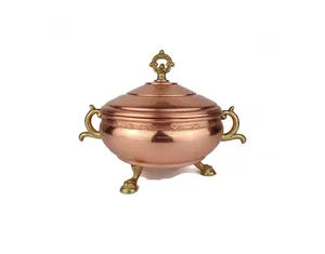 Cacerola de Acero Inoxidable de Doble Pared con Características Antiadherentes y Aptas para Lavavajillas |   para la Presentación de Comida Caliente - Product Image 1