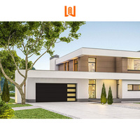 Porte de garage sectionnelle personnalisée 8x7 porte de garage en aluminium enroulable 9x8 porte de garage en verre moderne