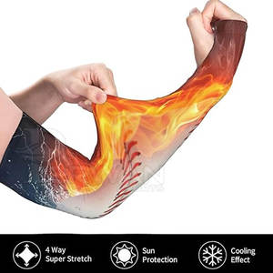 Mangas de brazo ajustables de diseño único para entrenamiento y levantamiento de pesas-Spandex/poliéster de secado rápido transpirable cómodo Unisex - Product Image 3