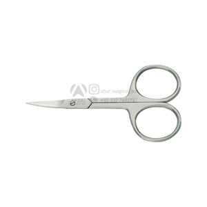 Tijeras de manicura para diestros de primera calidad, acero inoxidable recto para belleza, tijeras de manicura rectas versátiles, belleza elegante - Product Image 1