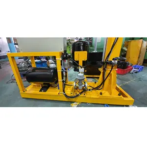 Mesin akurasi tinggi & perangkat keras produksi massal mesin penyemprot lem hidrolik otomatis untuk ban sepeda motor