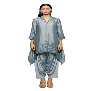 Kanya Libas Designer Linen Salwar Kameez for Women-Indian & <b>Pakistani</b> <b>Eid</b> Party Wear Traditional Outfit for Adults - Product Image 1