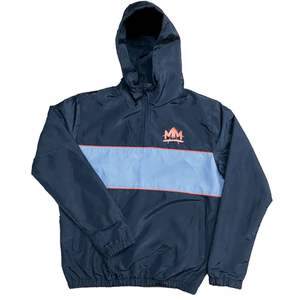 Chaqueta Cortavientos de Nailon para Hombre, con Media Cremallera, Ligera, con Bolsillo Tipo Canguro, Ropa Deportiva Urbana - Product Image 1