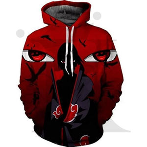 Sweat à capuche surdimensionné unisexe en molleton de coton premium personnalisé avec motif de dessin animé d'hiver, streetwear, fabricant de sublimation - Product Image 4