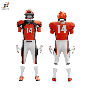 Conjunto de uniforme unisex de fútbol americano de alta calidad, Jersey totalmente personalizado, uniformes de fútbol americano calientes - Product Image 6