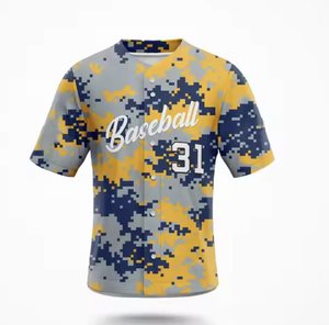 Camisetas de béisbol sublimadas OEM, camiseta transpirable, uniforme de béisbol profesional, camiseta de béisbol sublimada con logotipo personalizado - Product Image 5