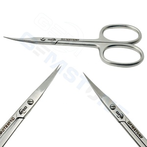 Ciseaux à cuticules en acier inoxydable de haute qualité, outil professionnel de manucure et pédicure pour les soins des ongles, pour une utilisation en salon de beauté - Product Image 2