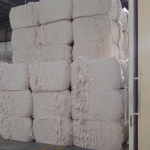 Fibra de desecho de algodón con mosca de tarjeta | Residuos de molino de hilado de algodón para material de hilo hilado de la industria textil _ Sra. Min - Product Image 5
