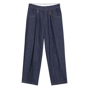 Precio al por mayor Moda Estilo casual Denim azul Minimalista Jeans lavados Hombres Verano 2024 Precio al por mayor - Product Image 4