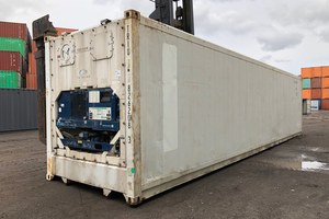 <b>Refrigerated</b> <b>Container</b> 40HQ Used Steel Cold Chain Shipping Box Temperature Control Transport Unit - Product Image 5