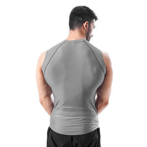 Bajo MOQ transpirable al por mayor hombres camiseta sin mangas para la venta en línea nuevo estilo Fitness ropa mejor calidad hombres camiseta sin mangas - Product Image 3