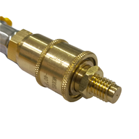 Connexion rapide et adaptateur de propane pour tuyau de gaz