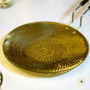 Introducing Premium Brass <b>Tawa</b> with Durable Copper Bottom Combining Tradition and Modernity for Essential Cooking - Product Image 5
