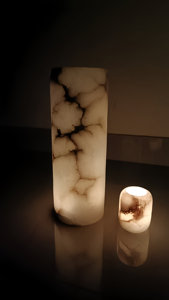 คอลเลกชันสดเชิงเทียนเศวตศิลาสไตล์ทันสมัยดูร่วมสมัยการออกแบบโดยนักออกแบบคอลเลกชันการตกแต่งที่หรูหรา - Product Image 4