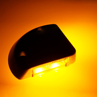 Lampe d'avertissement de sécurité clignotante à LED 12V-36V pour plate-forme de levage de queue arrière