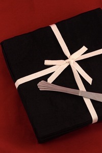 100% ensemble de serviettes en satin de coton à séchage rapide serviette en lin solide blanc tissé pour la maison hôtels restaurants utilisation durable de la cuisine - Product Image 2