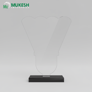 Trofeo de Bádminton Acrílico Grabado Personalizado de Alta Calidad y Durabilidad para Eventos Deportivos, Premios, Reconocimiento a Jugadores, Pedidos al por Mayor - Product Image 5