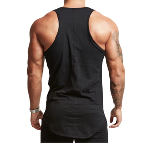 Chaleco ajustado de bajo precio para hombre, Camisetas interiores informales elásticas, camiseta sin mangas de diseño personalizado para entrenamiento, Fitness, culturismo, transpirable - Product Image 5