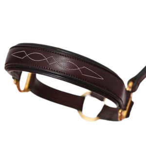 2025 personnalisé nouveau Design cuir réglable tête de cheval confort Durable formation cheval licou - Product Image 5