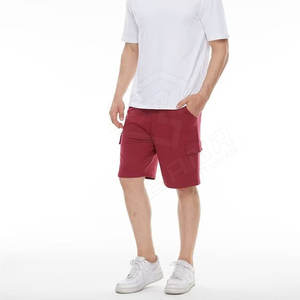 Pantalones Cortos Cargo de Pana para Hombre, Estilo Urbano, 100% Algodón, Multibolsillos, Casuales, Diseño Sólido, Impermeables, Personalizados OEM - Product Image 3