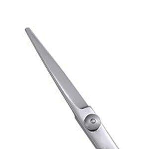 Tijeras profesionales de corte de pelo para diestros de acero inoxidable con punta de hoja afilada para recortar y cortar el cabello en salones de peluquería - Product Image 2