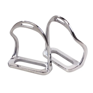 Paire d'étriers de sécurité pour chevaux Design antidérapant avec protection de la cheville Fournitures d'équitation vétérinaires - Product Image 1