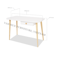 Servicios OEM y ODM para escritorios de estudio de MDF para portátiles, directamente del fabricante.