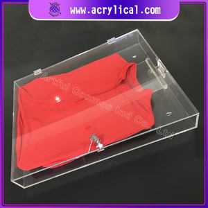ขายร้อนอะคริลิคใสเคาน์เตอร์กล่องแสดงด้านบนมีสไตล์ Jersey สําหรับการโฆษณาและของสะสมที่ได้รับรางวัล - Product Image 4