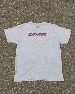 T-shirts avec logo personnalisé OEM T-shirts graphiques 100% coton T-shirt à col rond sérigraphié surdimensionné pour hommes - Product Image 6