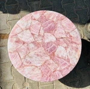 Sello de Ágata Pulida Artesanal, Decoración de Hogar de Lujo, Modelo de Flor Religiosa, Patrón de Resina, Color Personalizado, Alta Artesanía - Product Image 1