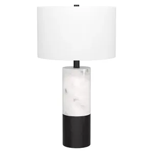 Lámpara de mesa de alta calidad con pantalla de lámpara, buena para dormitorio, mesa auxiliar, sala de estar, decoración de habitación de invitados, lámpara de esquina - Product Image 5