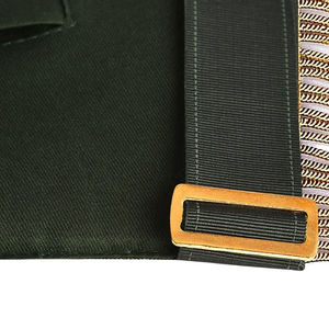 Meilleur tablier maçonnique de couleur personnalisée pour logo brodé à bas prix Tabliers maçonniques de décoration du meilleur matériau entretenus par OEM - Product Image 6