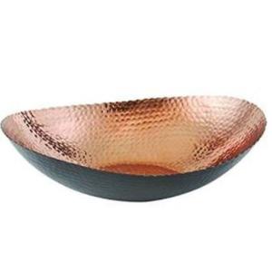 Bol de service en cuivre pur le plus vendu bol de service en métal de cuisine de la plus haute qualité fabriqué en Inde - Product Image 3