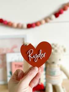 Cœur en bois décoratif Art Déco pour la Saint-Valentin, le mariage, le Ramadan, objet de décoration romantique pour la table à la maison, cadeau - Product Image 4