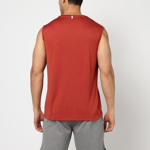 Camiseta sin mangas de tela Premium para hombre, elegante camiseta sin mangas informal de entrenamiento con ajuste fantástico a la moda - Product Image 4