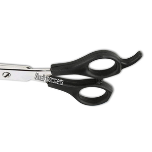 Tijera profesional para el cuidado de mascotas para perros y gatos, cizalla recta de 5,5 pulgadas con mango de plástico de acero inoxidable - Product Image 6