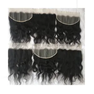 Natural Wavy 13x4 H D Frontal Mink Brazilian Wholesale 100% Raw Virgin Cuticle Aligned Cambodian Indian Human Unprocessed Hair