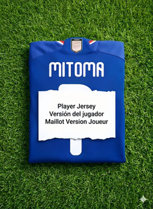 Camiseta de Jugador Mitoma Japón, Versión Elite Jacquard, Versión Jugador Azul Samurái, Equipación de Partido - Product Image 1