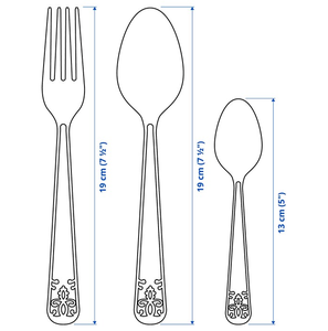 Nuevo juego de cubiertos tradicionales, juego de cubiertos de acero inoxidable, vajilla, evento de boda, cena, cuchillo, cuchara, tenedor, decoración de restaurante en casa - Product Image 4