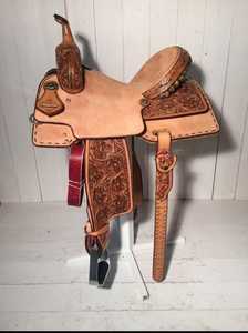 Silla de Montar Occidental Personalizada de Primera Calidad RiderTrust, Construcción de Madera con Cuero de Búfalo 100%, Cómoda y Duradera - Product Image 5