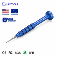 Tournevis de précision 2D UF-TOOLS avec embout magnétique, embout de découpe au fil CNC pour la réparation de téléphones mobiles
