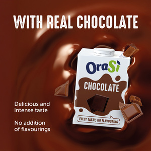 Bevanda OraSi a base di avena e cioccolato, gusto intenso, senza aromi artificiali, per distributori, 0,5 litri, 12 unità, durata 360 giorni. - Product Image 5